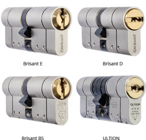 Brisant range of cylinder door locks